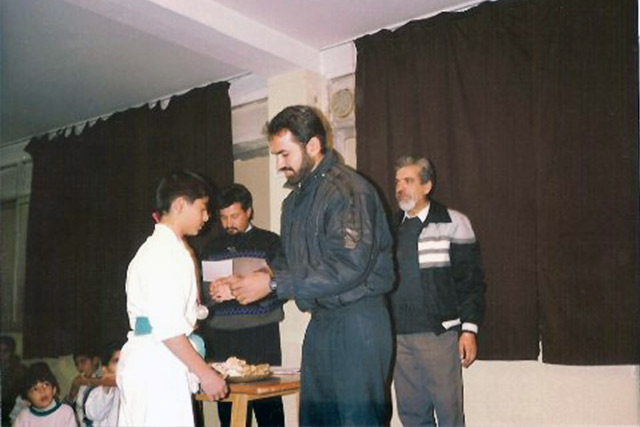 Kaicho Peyman - Achieving Medal Championship- Early Ages
